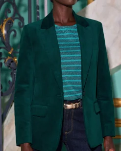 Washed Velvet Jacket^Pure Collection Online