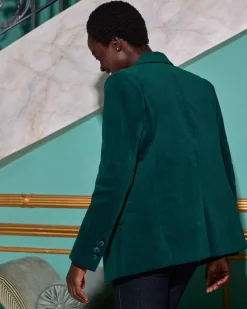 Washed Velvet Jacket^Pure Collection Online