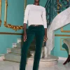Washed Velvet Jean^Pure Collection Clearance