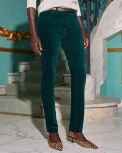 Washed Velvet Jean^Pure Collection Clearance