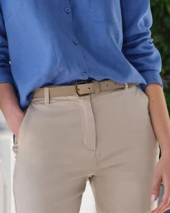 Wide Leather Belt^Pure Collection New
