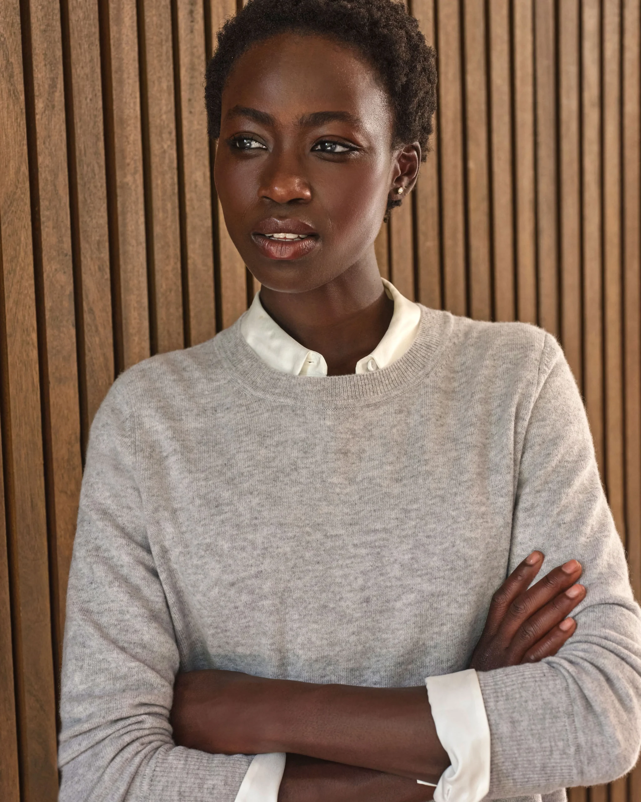 Womens Cashmere Boyfriend Sweater^Pure Collection Hot