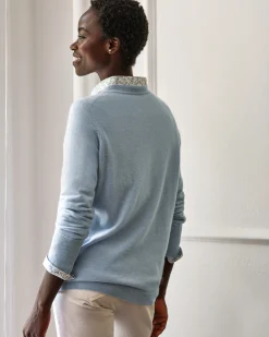 Womens Cashmere Boyfriend Sweater^Pure Collection Sale