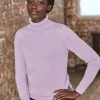 Womens Cashmere Polo Neck Sweater^Pure Collection Hot