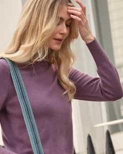 Womens Cashmere Polo Neck Sweater^Pure Collection Sale