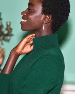 Womens Cashmere Polo Neck Sweater^Pure Collection Clearance